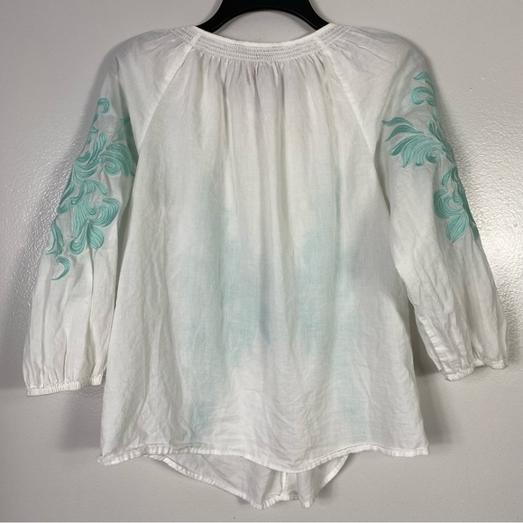 Sundance Loise embroidered cotton blouse - Picture 3 of 7